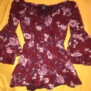 Floral romper